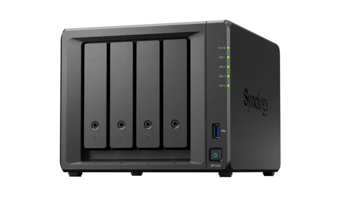 Synology DP340 - ActiveProtect Appliance - Seitenansicht