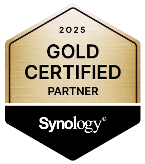 Synology Gold Certified Partner 2025 – Marco Schrepffer – Alpha-Link Synology Gold Certified Partner 2025 – Marco Schrepffer – Alpha-Link